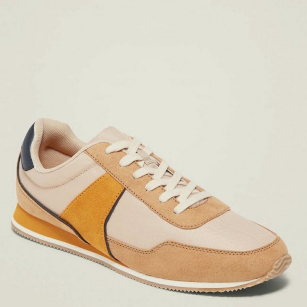 Multi-Panel Tennis Shoes Sneakers